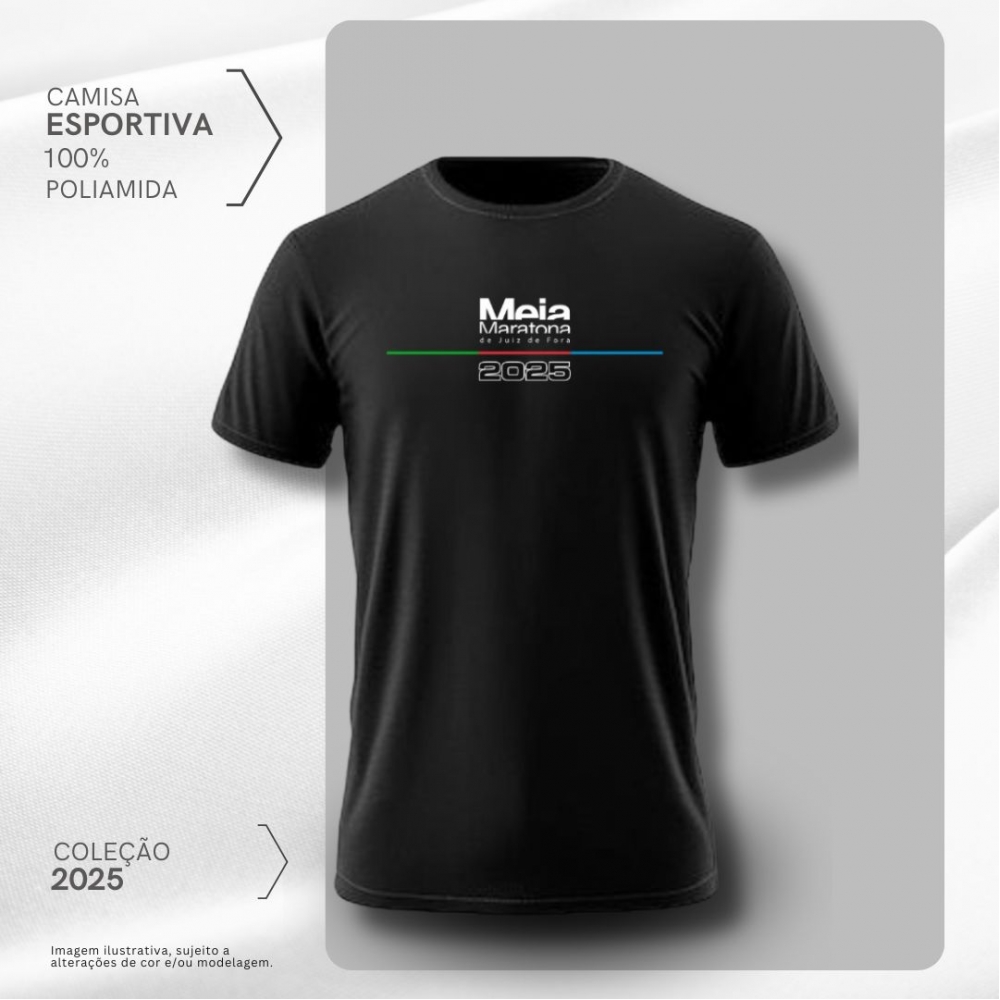 Camisa Esportiva Meia Maratona 2025