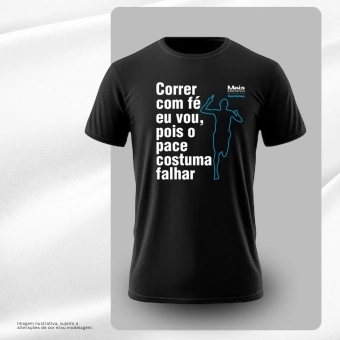CAMISA ESPORTIVA FRASES - MEIA MARATONA 2025